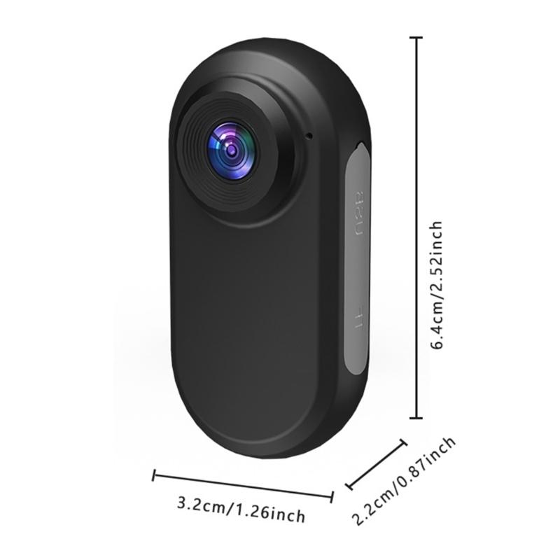 Very Light Small Wearable Video Unit With 1 Piece LCD Screen And 180 Minutes Recording For Athletic Safety Proof