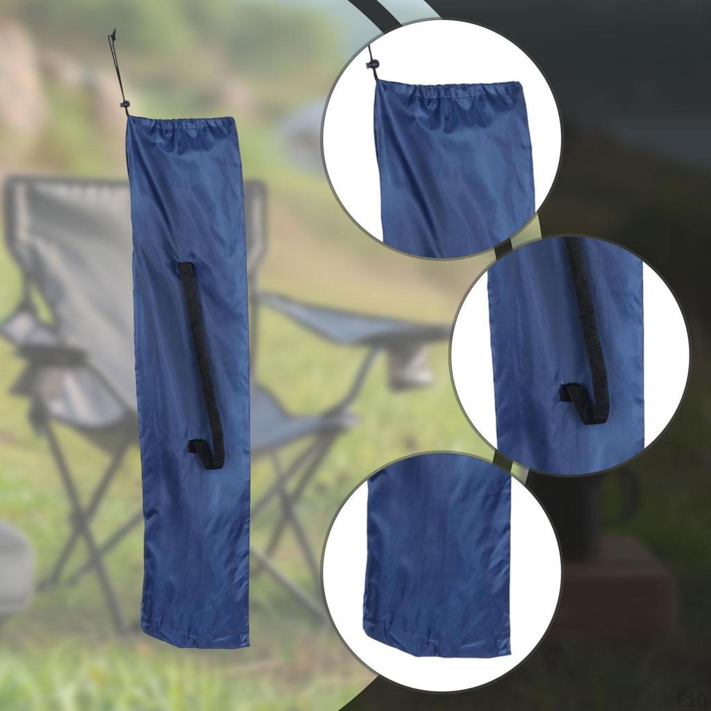 Geantă Scaun Camping Pliabilă de Transport Tip Geantă de Mână Organizator Weekender cu Curea de Umăr pentru Acasă