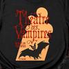 Maglietta Theatre des Vampires, T-shirt Gotica Vintage | T-shirt Cronache dei Vampiri di Anne Rice, Abbigliamento Grafico Horror Retro Francese, Vampiro Lestat