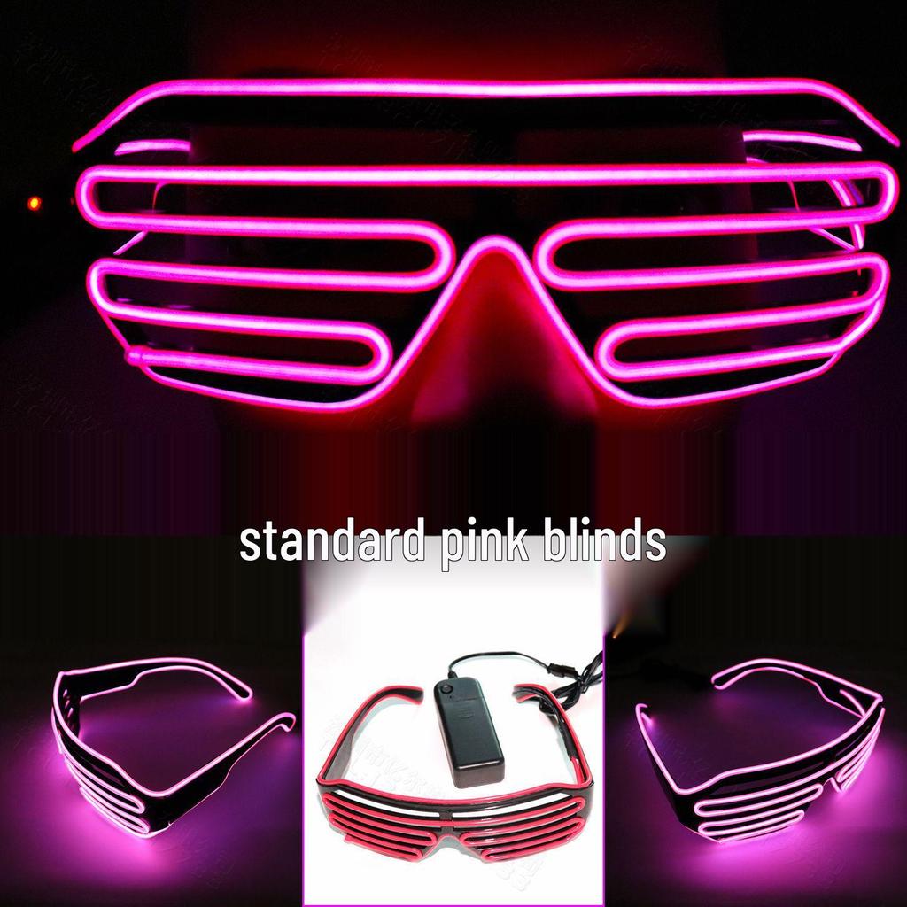 LED Luminous Glasses for Masquerade, Dance, and Nightclub Party Performances