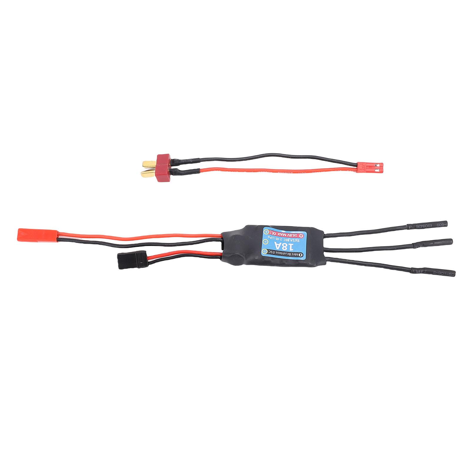 

18A Mini Brushless ESC Universal Motor Connection Cable Electric Speed Controller for 124 128 RC