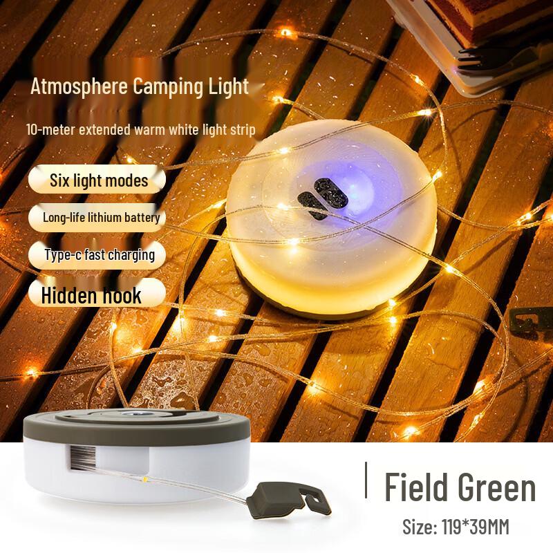 Beishan Wolf Outdoor Camping Atmosphere Light String