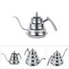 Bambusgelenk-Design Schwanenhals Kaffeekanne Edelstahl Schwanenhals Teekanne Kaffeezubereitung