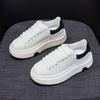 Love Korean version platform white shoes women's 2025 spring new casual fashion versatile low-top board shoes women's trendy shoes