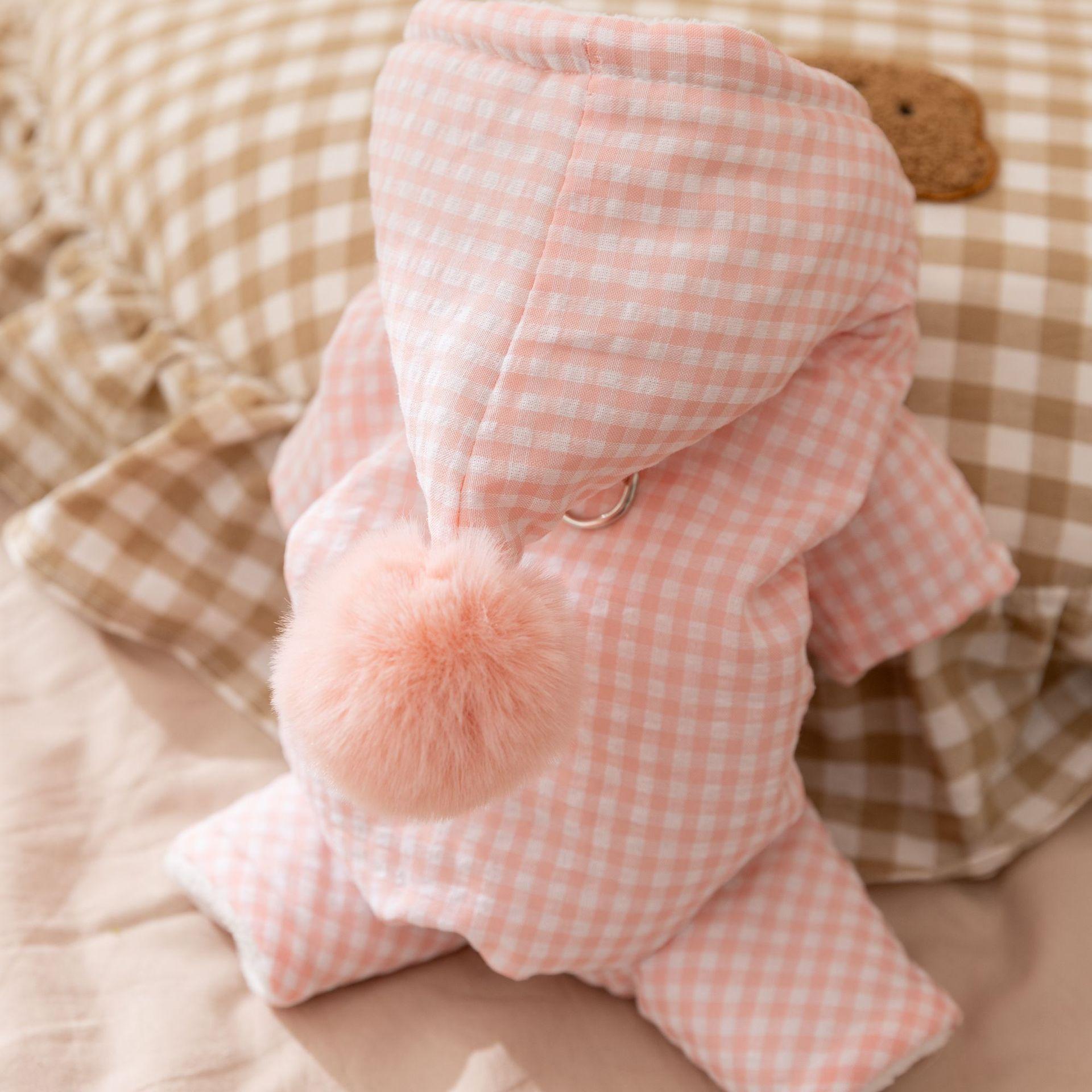 

Одежда для питомцев, четырехлапая одежда с хлопковой подкладкой, рождественская одежда, одежда для маленьких собак XS (recommended weight 1-2kg)