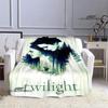 Twilight Saga Printed Blankets Warm Soft Comfortable Throw Blanket for Home Travel Birthday Gift