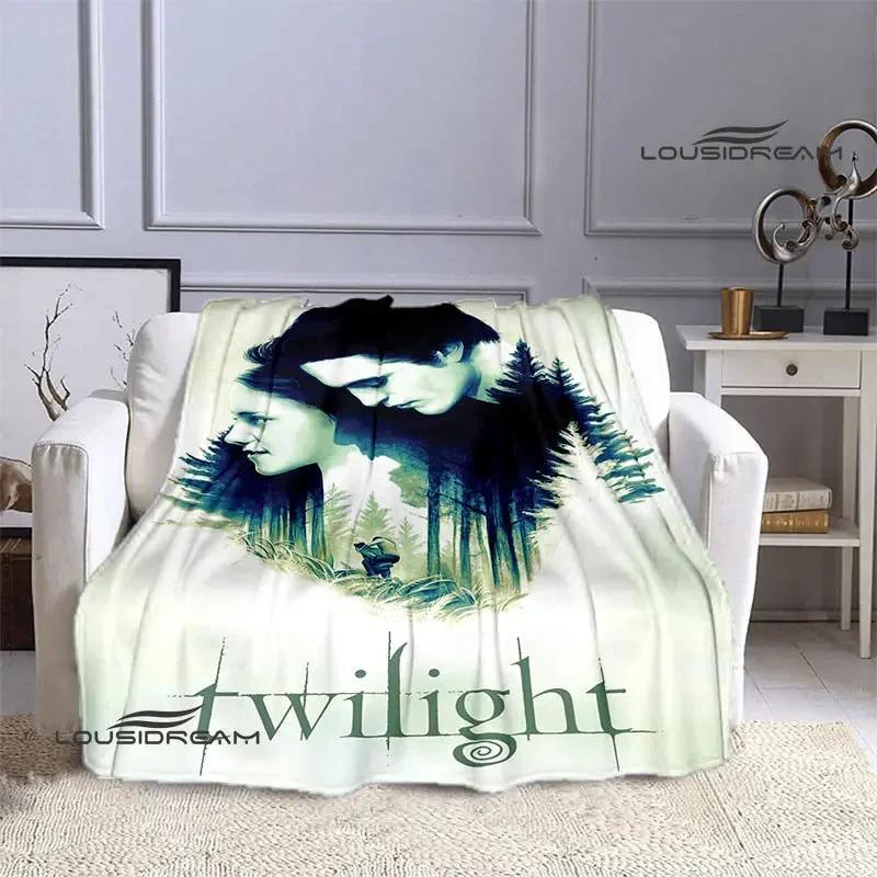 Twilight Saga Printed Blankets Warm Soft Comfortable Throw Blanket for Home Travel Birthday Gift