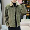 Fleece Thickened Jacket Men's Winter New Cotton-padded Coat Men's Versatile Men's Large-size Coat