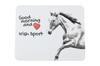 Irish Sport - Mouse Pad with Print, Personalized Pad with a Horse, Unique Gadget for an Office Worker from the Art-Dog Brand