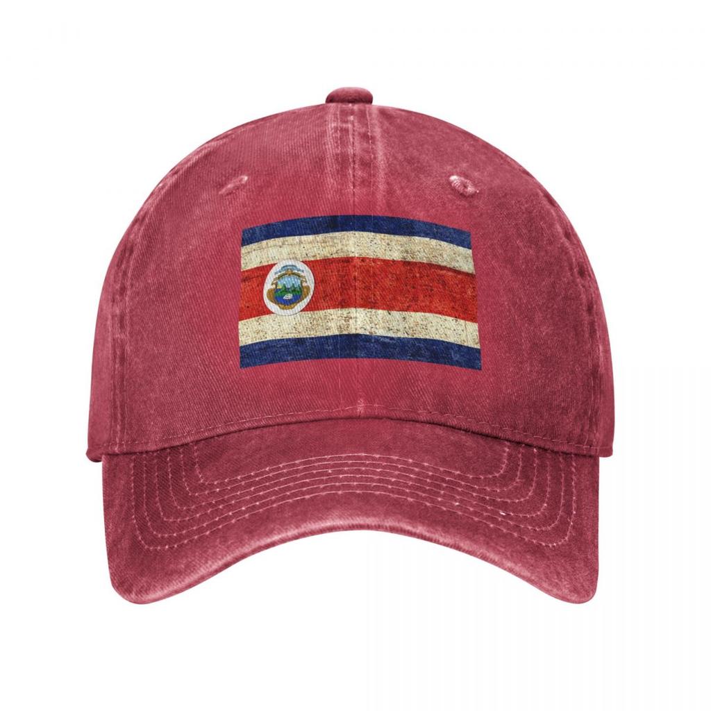 Flag of Costa RicaPatriotic Gift Baseball Cap Custom Cap Ball Cap Sunscreen Foam Party Hat For Women  Unisexs