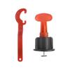 50pcs/set with Wrench Steel Needles Tile Spacers Flat Ceramic Level Wedges  Leveling Device