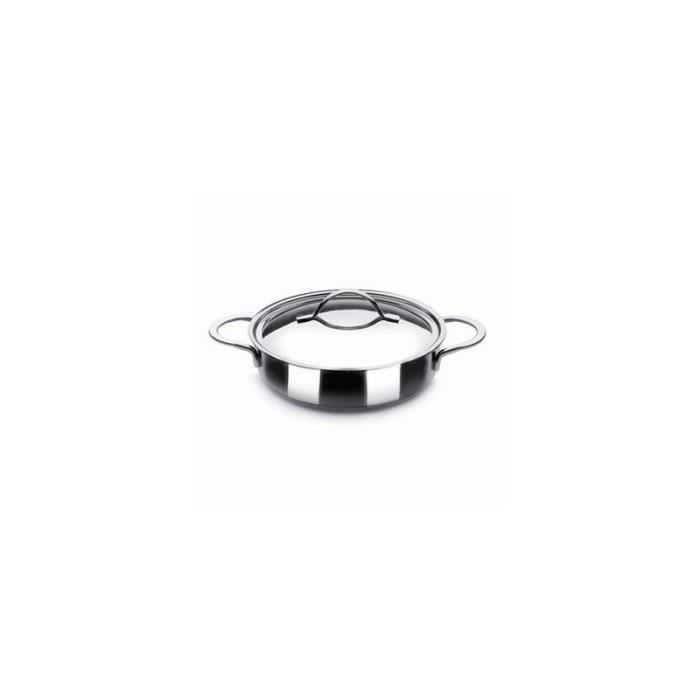 Stockpot - IBILI - NOAH - 26 cm - Stainless Steel - Anti-steam Lid