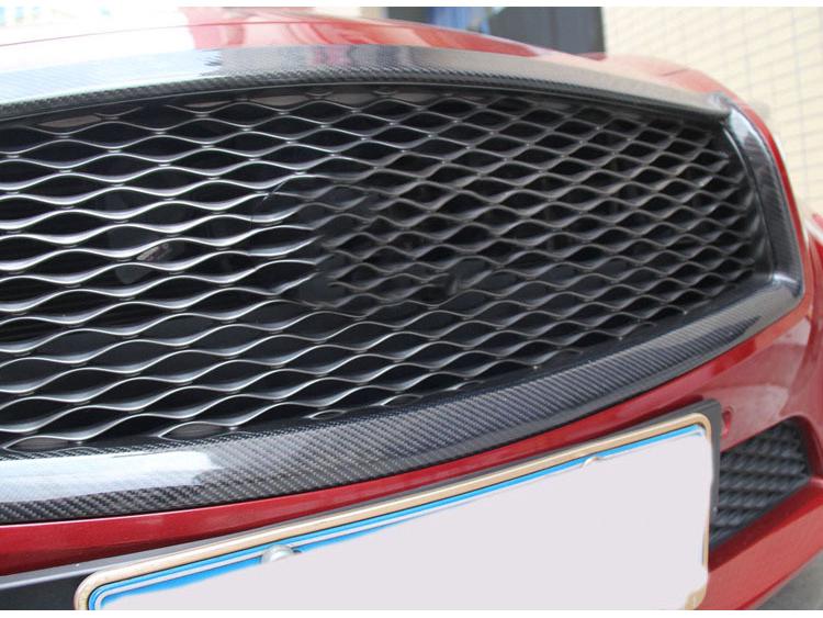 Infiniti Q50 Dry Carbon Fiber Grille & Air Intake Frame Sticker