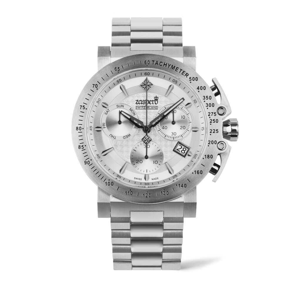 Jaseupelo Swiss Men'S Tupatore Chronograph Metal Watch Tg110-06 Diver Watch