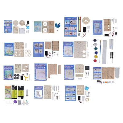 Kids Science Experiment Kit Log Fine Crafted Collaborative Puzzle Kit for School Family