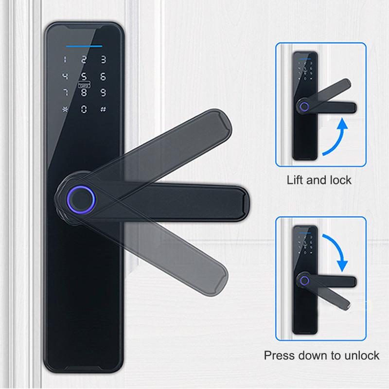 100PCS Fingerprint Door Lock Smart Door Lock Set Household Digital Hotel Apartment Digital Electronic Lock