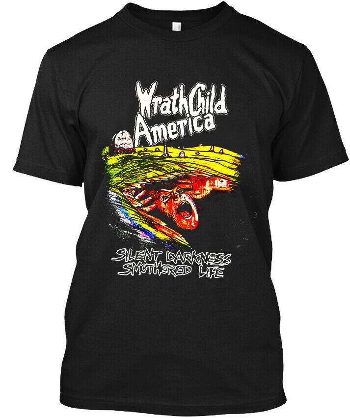NEW Wrathchild America Silent Darkness Smothered Life American T-SHIRT Unisex T-Shirt S