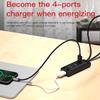 DM CHB007 4 Ports USB 3.0 Hub 5Gbps High Speed Transfer Docking Station with 120cm Cable