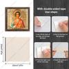 Decorative painting of Orthodox icons,Consecrated icon "Saint Panteleimon the Healer",Photo frame painting,Christian Wall Art,20cm*20cm,Spiritual gift