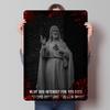 Christ Quote To Remember Printed Poster Customized Wall Art Retro Vintage Metal Tin Signs for Home Bedroom Decoration Gaming