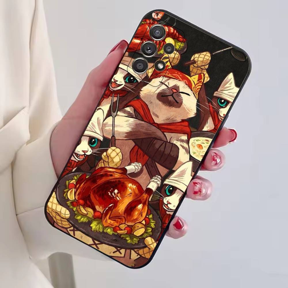 Monster H-Hunter Game Phone Case Black Silicone Soft For Samsung S25,S24,S21,S22,S23,S30,Ultra,S20,Plus,Fe,Lite