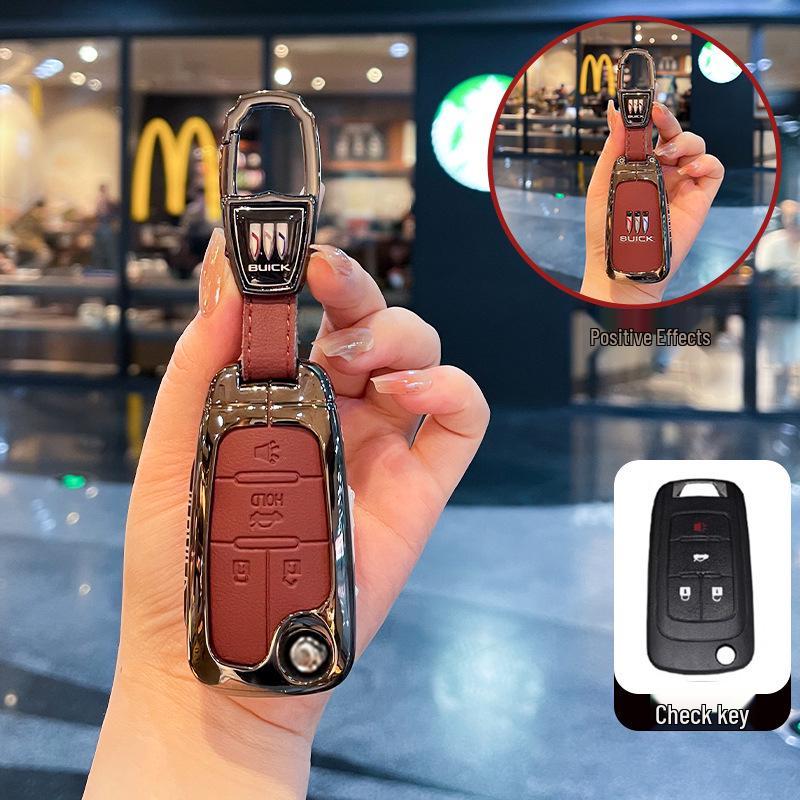 Folding Metal Key Case for Buick Excelle, Yue Lang 10-20 models