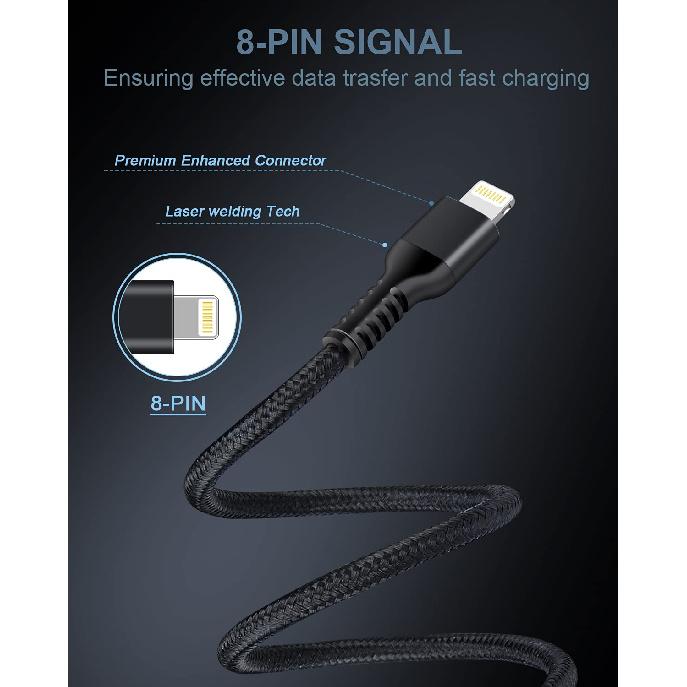 Car Phone Charger Lightning Cable Fast Charging Cargador for iPhone 14 13 12 Pro Max Mini 11Pro 10 SE X XR XS XS Max 8 7 6 Plus, Apple Lightening