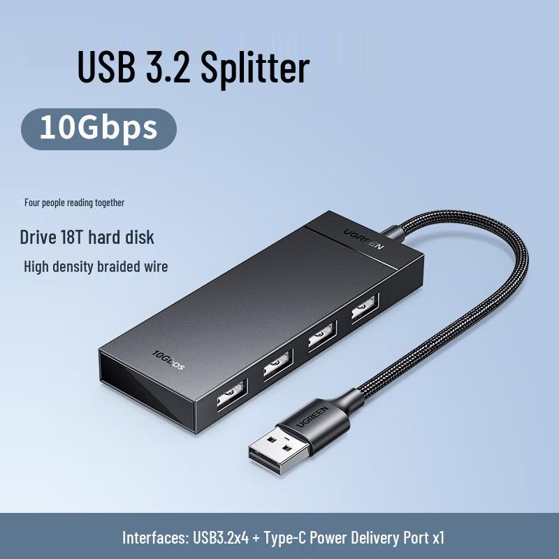 UGREEN USB-C to 4-Port USB 3.2 Hub
