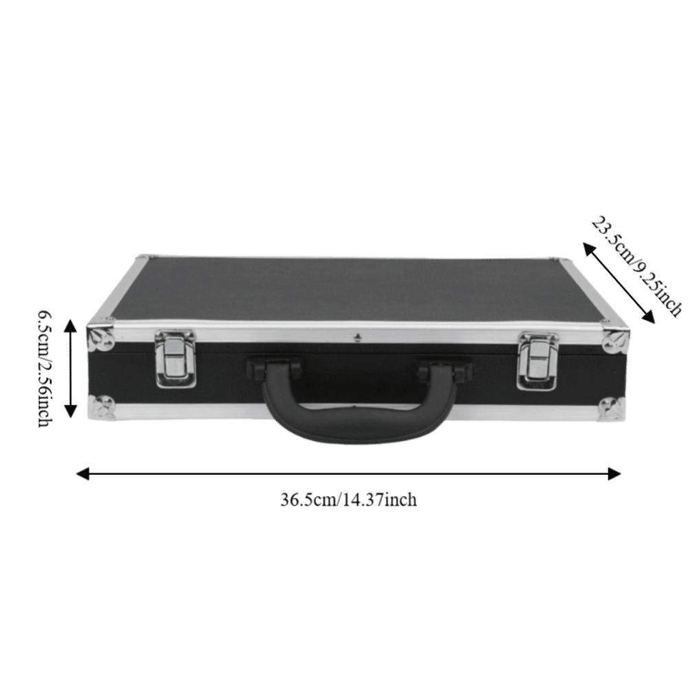 Metal Latches Billiard Ball Storage Box Hard Shell Protective Cover  Snooker Accessory Storage