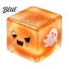 Dekorative Figuren für Schreibtische Halloween Geist Knetwürfel Glitzer Langsam aufsteigendes Fidget Spielzeug Mehrfarbig Verträumte Stress Spielzeuge Weich Dekompression