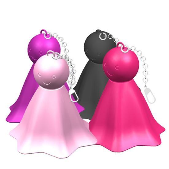 Snadno přenosný sací vibrační masážní přístroj Efektivní silikonový flexibilní dámský dobíjecí masážní kartáček na bradavky