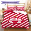 Hapoel Jerusalem Pattern Bedding Set Quilt Cover Pillowcase Home Decor Gift (1 * duvet cover + 2 * pillowcase, without core)