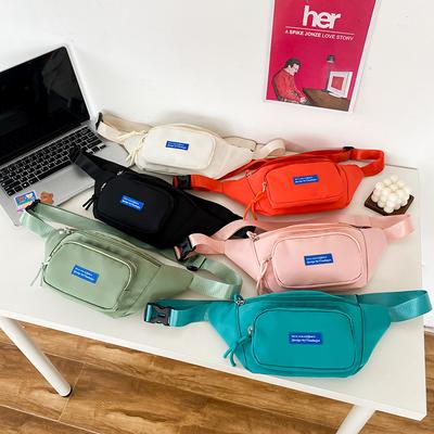 Neue japanische Ins Harajuku Casual Sports Brusttasche Damenmode Marke Student Vielseitige Umhängetasche Männliches Paar Kleine Umhängetasche