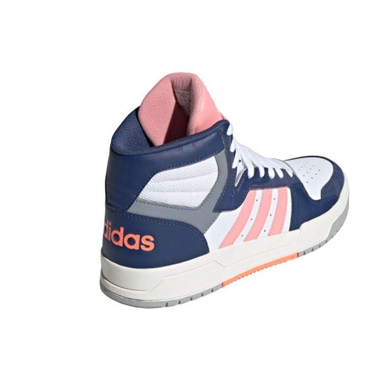 adidas Neo Entrap Mid Bequeme High-Top Skateschuhe Damen Sneaker Blau Rosa EH1451