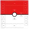 OTOlife Fully Sewn Rubber Play Lightweight and Easy for Children To Includes Storage Suitable for Card 60x60cm and White Mat, Carry, Non-Slip, Bag,
