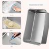 Large Easy-Clean Stainless Steel Cat Litter Box - Anti-Splash and Leak-Proof Enclosure