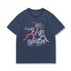 EVA Peripheral Shortsleeved Tshirt Summer Cotton Halfsleeved Unisexs and Womens Casual Clothes Sports Popular Short Sleeves A