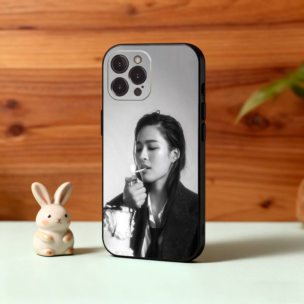 

L-LingLing Kwong Thailand Phone Case For iPhone17,16,15,14,13,12Plus,Pro Max,XS,5G Soft Silicone Black Cover iPhone11PROMAX