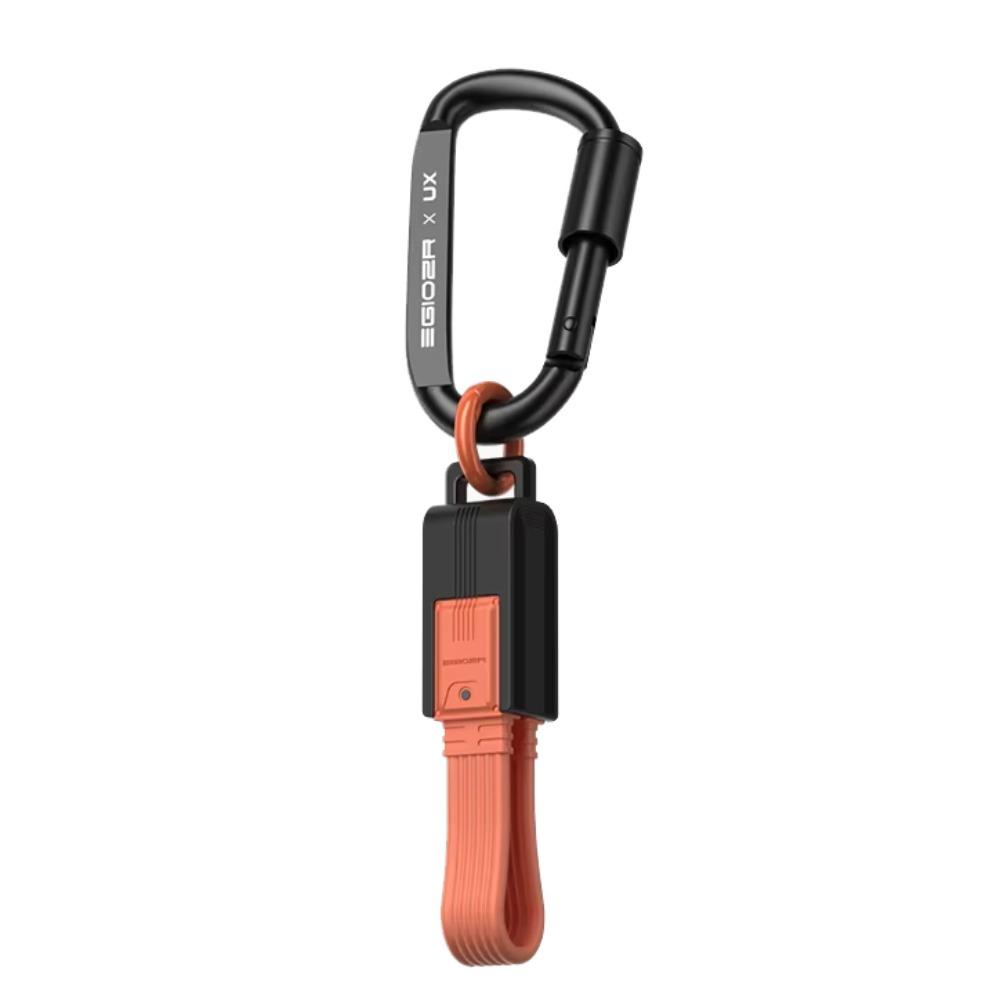 

Двухголовый кабель USB 4 TPE Линия передачи данных Шнур быстрой зарядки Кабель для передачи данных Type C Хаб для ноутбука оранжевый