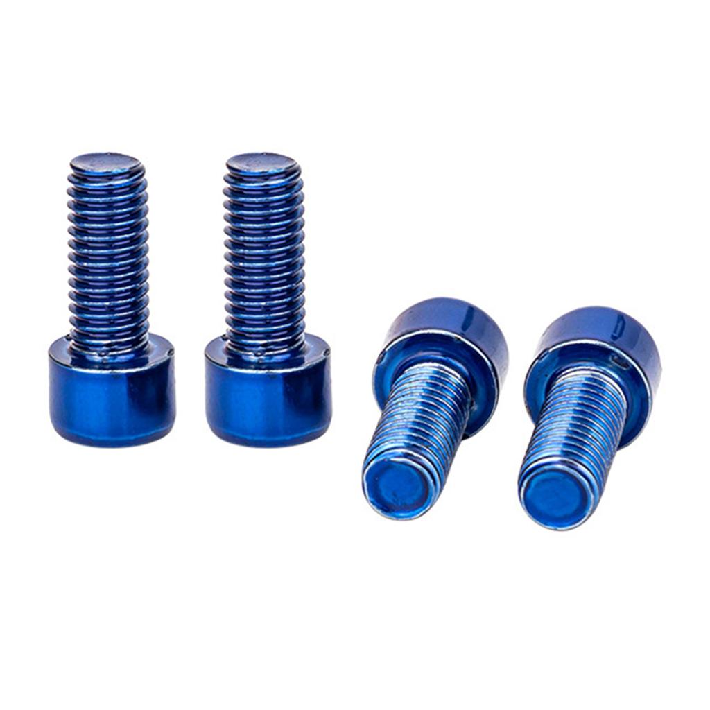 4 ks šroubů na košíky na lahve na vodu pro jízdní kola, 5x12mm nerezové šrouby s šestihrannou hlavou, šrouby, šrouby na košíky na lahve, šrouby na držák