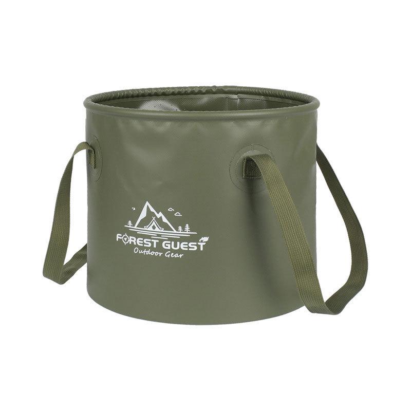 Portable Telescopic PVC Water Storage Bucket for Camping & Fishing