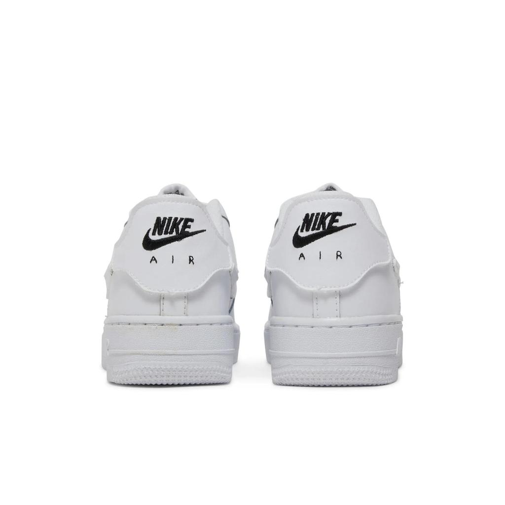 Nike Air Force 1 / 1 Grade School 'White' (Unisex) White / Black / White Kids' Skateboarding Shoes DB2812 100