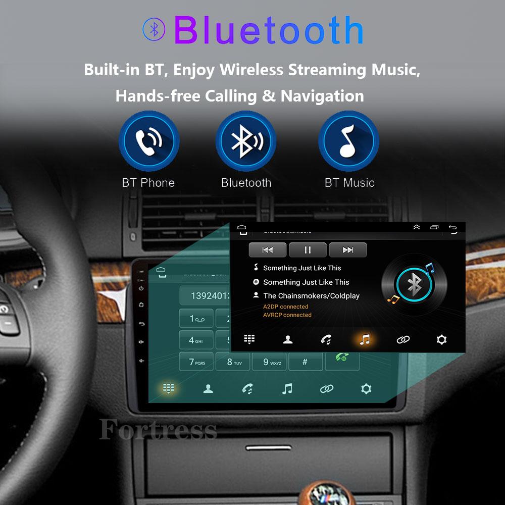 for BMW E46 M3 X5 1998-2006 Android 12 Car Radio Multimedia Video Player 2 Din Navigation Carplay DVD Head Unit Audio Stereo Gps