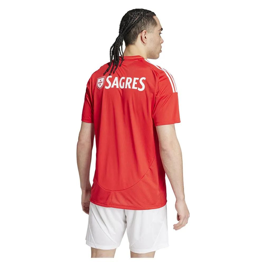 Adidas Benfica 24/25 Home T-shirt V-neck Red