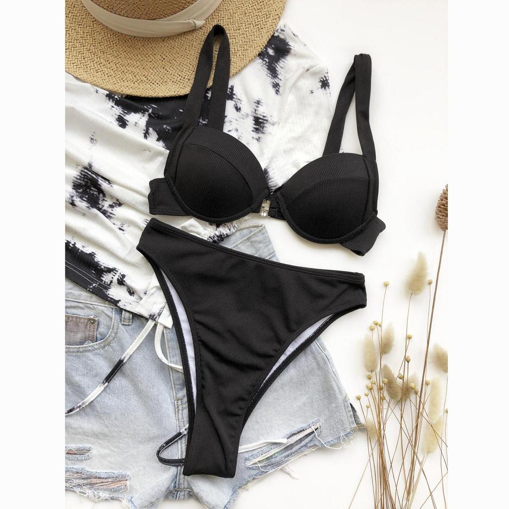 Hohe Taille Bikini Push-Up Badeanzug Weibliche Bikini Set Sexy Frauen Bademode Biquini Badeanzug Badeanzüge Bademode