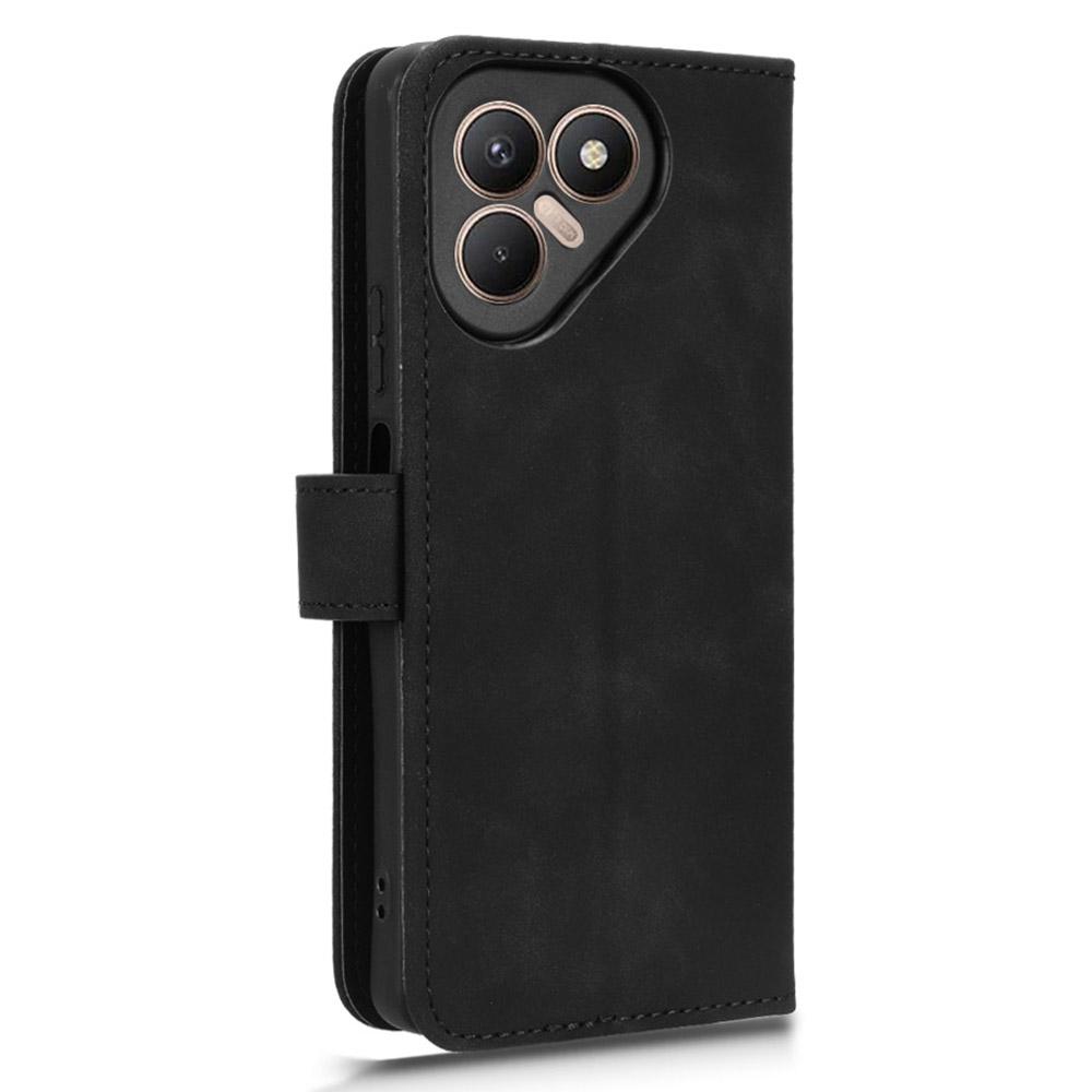 For TECNO Pova 7 4G Leather Case Skin Feel Anti Drop Wallet Flip Phone Cover