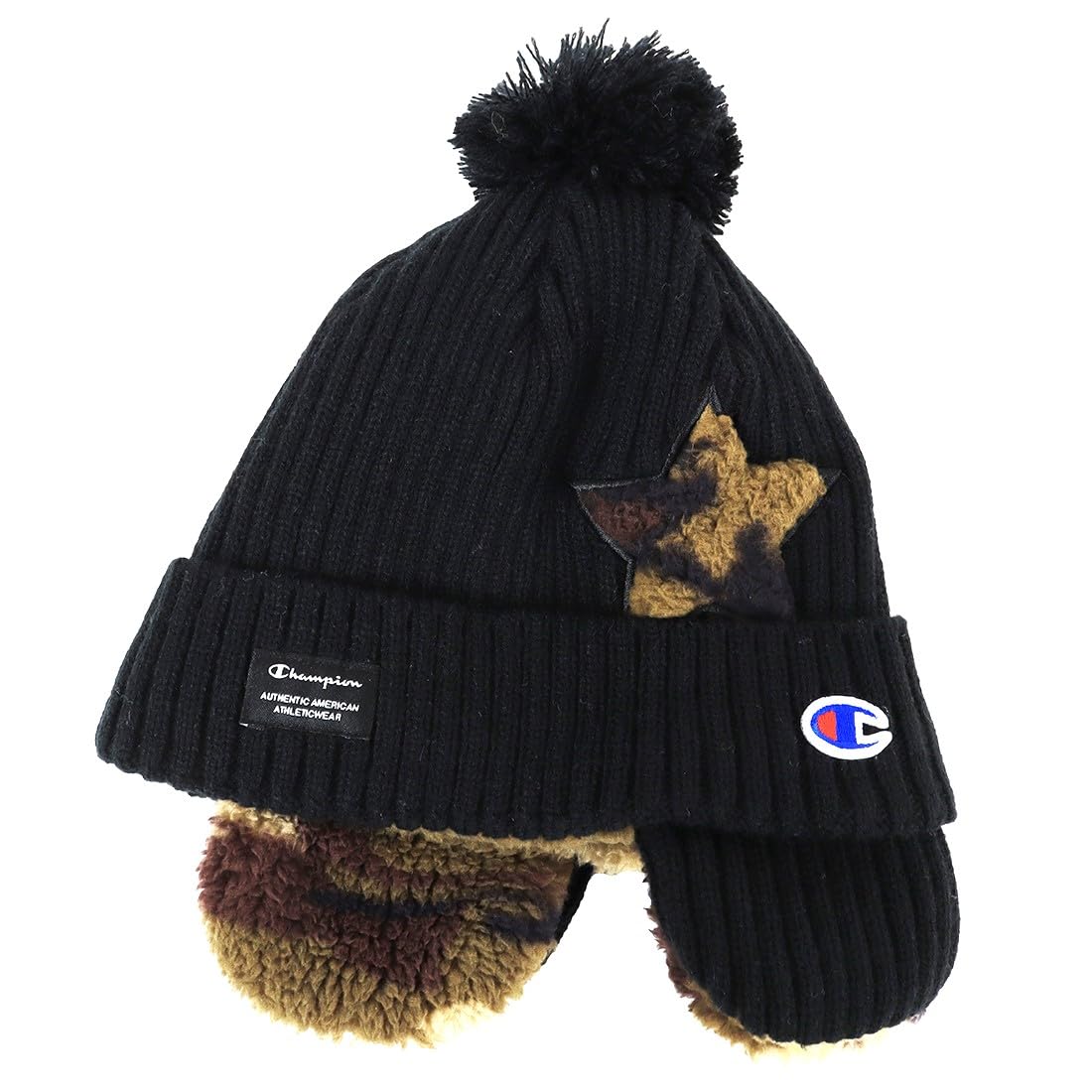 

Champion Knit Kids Cap, Fleece-Lined, Black, 438-0054 чёрный