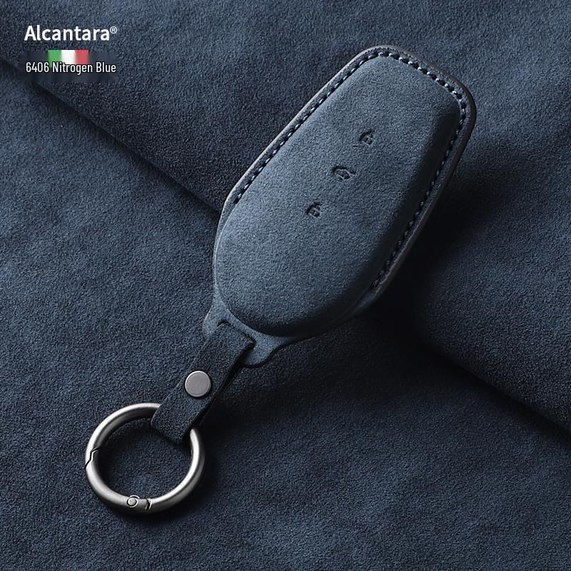 Suede Key Cover for 25 Nissan N7 Models: Fits 625Max, 510Pro & Air New EV Models.