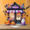 Acrylic Halloween Diamond Painting Tabletop Ornaments Kit Table Top Diamond Painting Ornament Kits for Home Office Desktop Decor