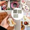 DIY Silicone Clay Aromatherapy Tablets Mold Kit 2026 Latest Models for Crafts Hanging Ornaments Flower Soap Wax Molds